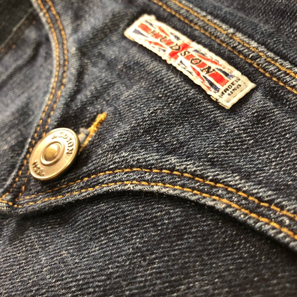 HUDSON CROP JEANS SIZE 30 - Picture 5 of 6